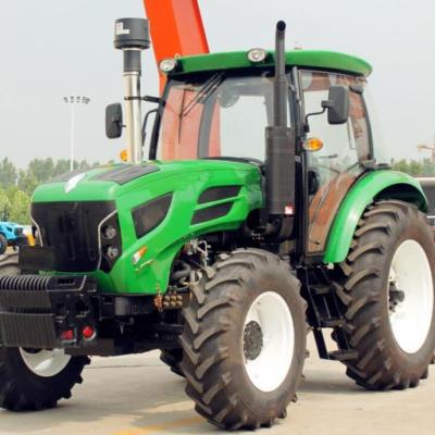 China Cultivate big cheap tractor power agricultural tractor 100hp 160hp 180hp 4WD tractor with cabin for sale