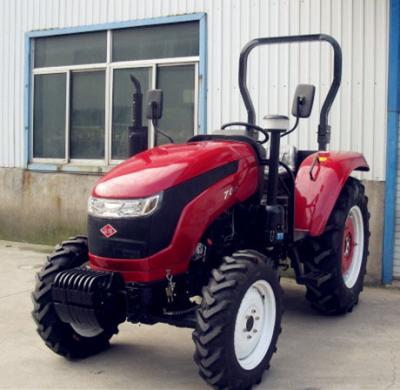 China Farm Tractor 80 Hp Cheap Agricultural Machinery Farm Tractor 80HP Tractor With Sunshade for sale