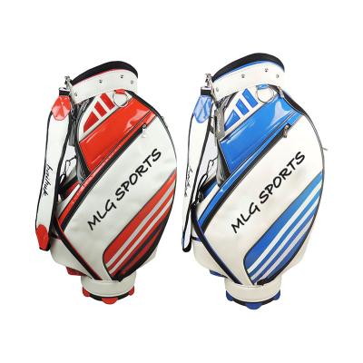 China Wholesale Custom PU Leather Waterproof Tour Golf Staff Bags for sale