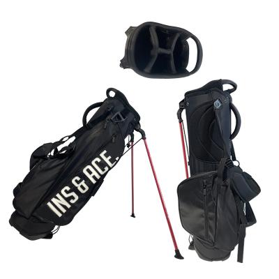 China New Nylon Design Customized Lightweight Waterproof Golf Bag With Standing Leg for sale