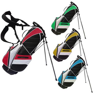 China High Quality Competitive Price Nylon Logo Golf Stand Bag Simple Embroidery Customized Golf Bag for sale