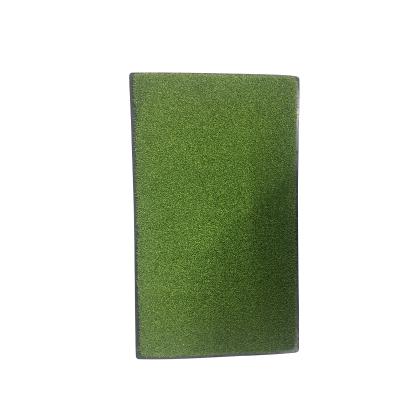 China Cheap Price Velvet / Rubber Indoor Golf Hitting Rubber Bottom Training Mat Practice Golf Mat 63*33 for sale