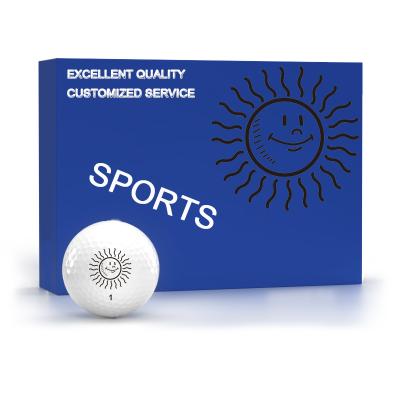 China Hot Selling Urethane/surlyn+ Rubber OEM Customize Printing Logo Tournament 3 Piece Surlyn Golf Ball for sale