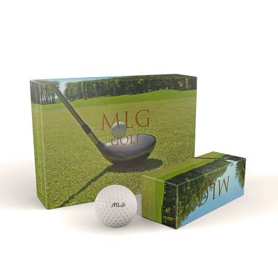 China Good quality factory price hot sale OEM urethane / surlyn rubber 2 + 3 4 piece bulk golf balls for sale