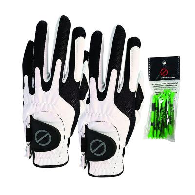 China Hands wholesale high quality mens golf gloves golf glove custom made white hot sale for sale