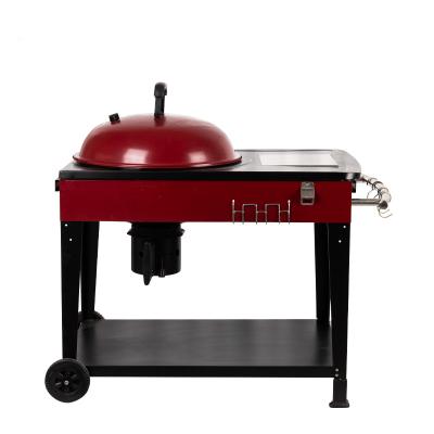 China Easily Assembled Outdoor Grill Charcoal Charcoal BBQ Grill Machine Multifunctional Luxury Oven BBQ Grill For Garden Party for sale