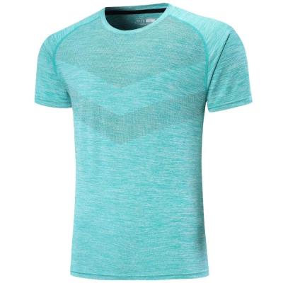 China Custom Wholesale 2022 New Summer Men's Fitness Men's Quick Dry Casual Sleeved Short Sports Wear T-shirt Running Factory Factory for sale