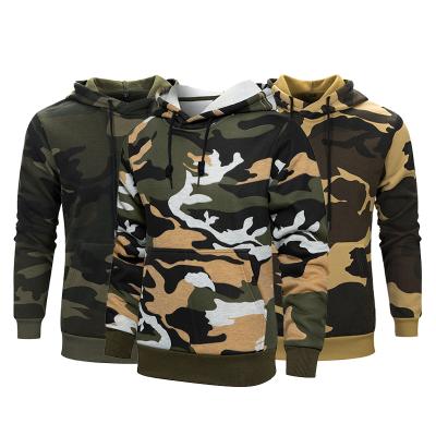 China New Design QUICK DRY US Size S-2XL Camouflage Hoodies Comfortable Polyester Hoodies Men Printed Breathable 100% Street Wear for sale