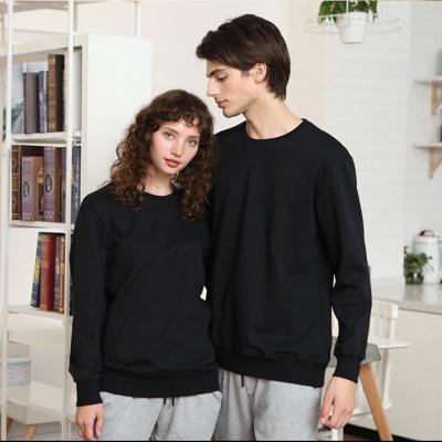 China New Factory Direct Sale Crewneck Sweatshirt Solid Color Leisure Fleece Sweatshirts O Neck Comfortable QUICK DRY Sweatshirts Unisex for sale