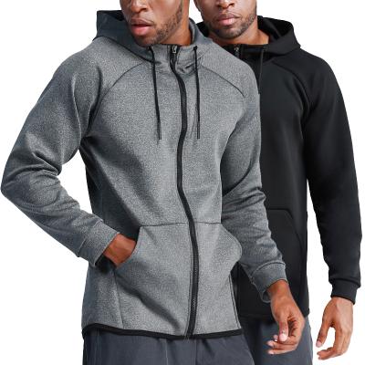 China Factory Sale Breathable Gym Mens Outdoor Sports Running Jackets With Hoodies Breathable Jacket For Men Hooded Jackets Stylish Quick Dry Men for sale