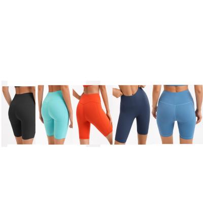 China Factory Price High Quality Breathable Nylon Butt Lift Biker Shorts Breathable Workout Sets Adjustable Sports Bra Biker Shorts Lift for sale