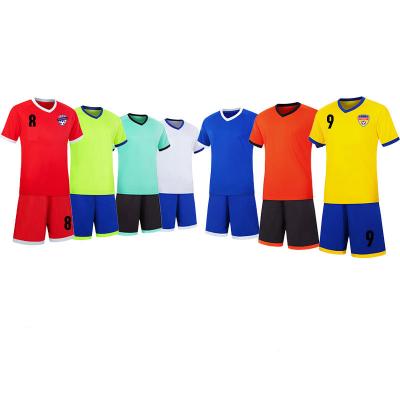 China Quick-drying new design DIY imagine training sets sweat-wicking quick-drying sports sets 2pcs high stretch football uniform soccer jerseys for sale