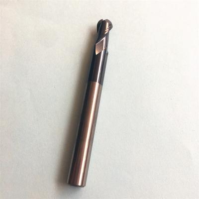 China General Carbide 2 Flute Endmill Ball Nose CNC Router Bit Ball End Mill Cutter for sale