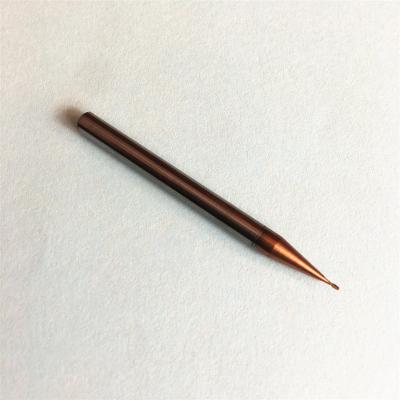 China General High Quality Tungsten Carbide CNC Milling Tool Cut Micro Ball End Mill 2 Flute China Micro Milling Cutters for sale