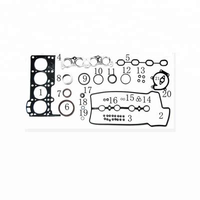 China Full METAL Gasket Set Overall Engine Gasket Kit For Toyota Vios 04111-23040 for sale