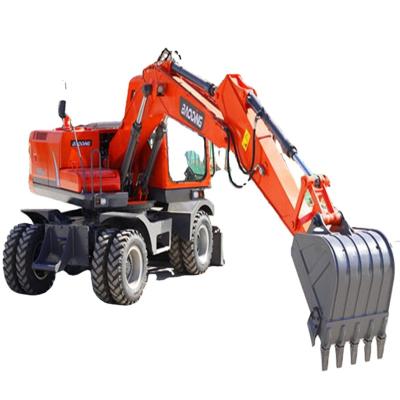 China Building material stores 0.65m3 bucket excavator for sale china wheeled excavator sale to australia for sale