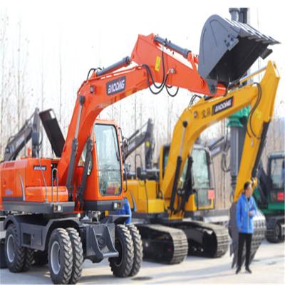 China Farms 15 Ton Excavator For Sale Wheeled Excavator 15 Ton BD150W Price for sale