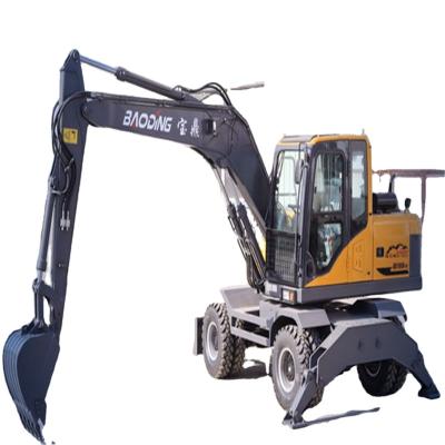 China Farms Bucket Mounted Mini Excavator Wheeled Digger Bucket 0.5m3 for sale