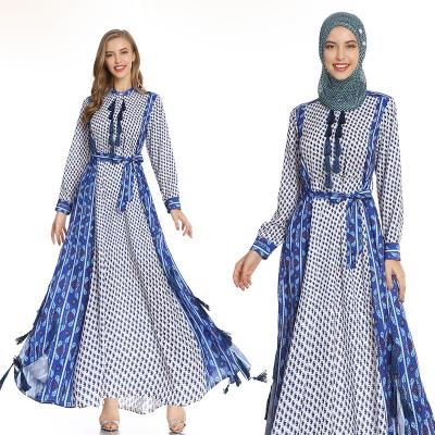 China Luxury long hoodie baju bayi abaya dresses flare long sleeve muslim dress for women dubai abaya for sale