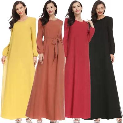 China Luxury long full cover hijab khimar dress pray women casual abaya dresses muslim kaftan for sale