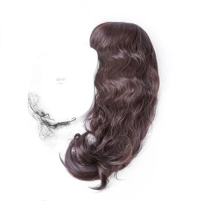 China FRENCH LOOP Invisible And Traceless Wavy Hair Big On Hair Supplement Volume Wig Women for sale