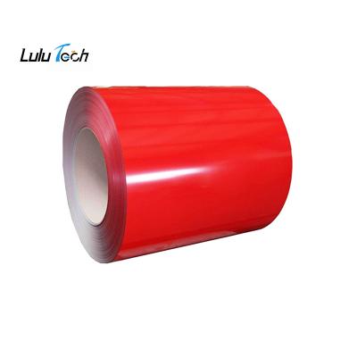 China Forms Prepainted Galvalume Steel Roll Color Coated Galvanized Steel Coil To Sheet Prepainted Steel for sale