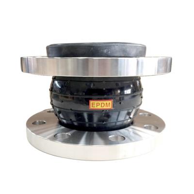 China Single Type Rubber Expansion Joint Air Free Sample EPDM Sphere Stainless Steel Flange Price for sale