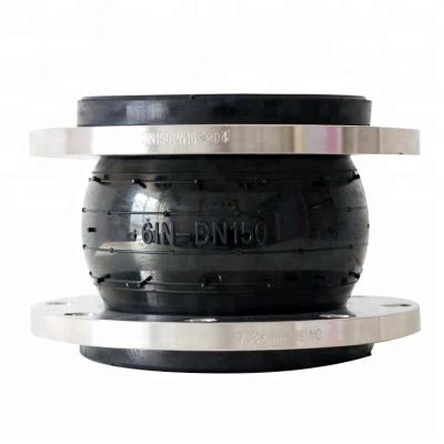 China Air EPDM Single Sphere Rubber Flexible Expansion Joint Manufacturers for sale