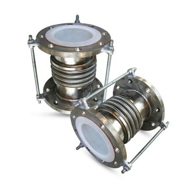 Китай Universal Water Vapor Piping Stainless Steel PTFE Expansion Joint Bellows Corrosion Resistant Compensator продается