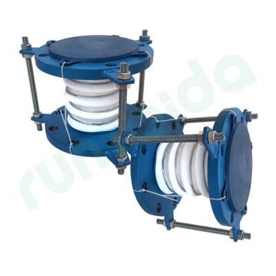 Китай Water Chemical Resistance Full Corrosion PTFE Lined Expansion Joints Bellow Expansion Joint With Limit продается