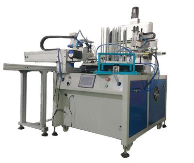 China Building Material Shops Stationery Flat Automatic Ruler Screen Printing Machine Automatic Loading And Unloading for sale