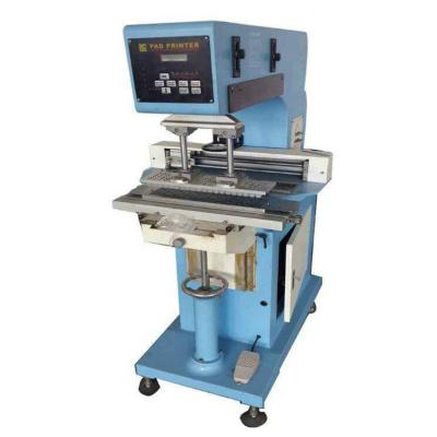 China Semi Automatic Factory Seal Ink Cup Pad Printing Machine For SD Memory Card for sale