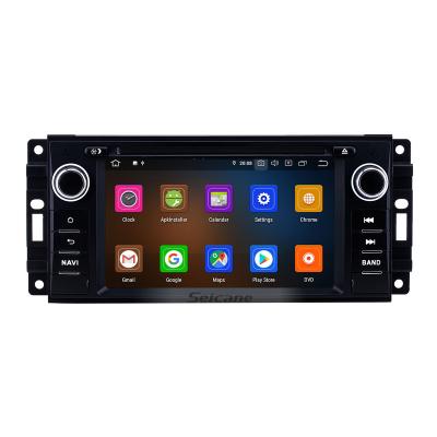 China GPS HD Android 10.0 Touch Screen 7 Inch For Chrysler/Sebring/Aspen Jeep Compass Car Radio GPS Carplay Navigation System Backup Camera for sale