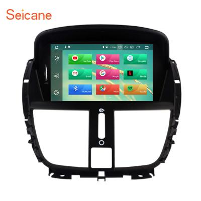 China GPS Android 8.0 7 Inch HD Touchscreen Car Radio For PEUGEOT 207 Unit GPS Navigation BT Support DAB SWC DVR 2009-2013 for sale