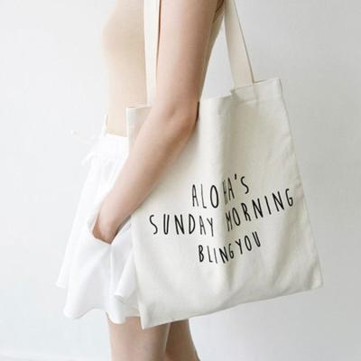 China Promotional Cheap Customized Canvas Eco-friendly Tote Shopping Bag, Custom Logo Printed Organic Calico Cotton Bag Logo 12oz Canvas Tote Bag for sale