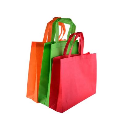 China Custom eco-friendly non woven shopping bags with logo and handles, eco-friendly cut recycle pp non woven tote bag or wholesale promotional for sale