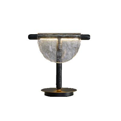 China Contemporary Decorative Lighting Table Lamp Light Fixture Modern Good Quality Indoor Lead Glass Fashion Table Light Style For Bedroom / Hotel for sale