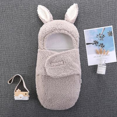 China Breathable Colorful Cute Winter 3 Layers Plush Baby Boys Girls Solid Infant Sleep Bag for sale