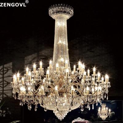 China Traditional luxury empire crystal chandelier for home decoration for sale