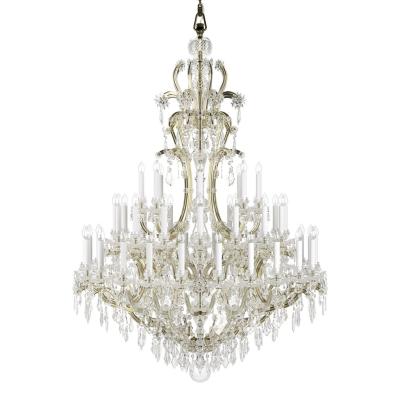 China Modern Classic Maria Theresa Crystal Chandelier Lighting Wedding Decoration Hand-Blown Glass Fixture for sale