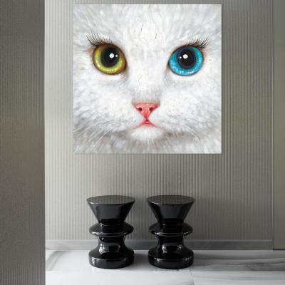 China Modern Hot Sale Cute Cat Art Wall Painting for Restaurants and Office for sale