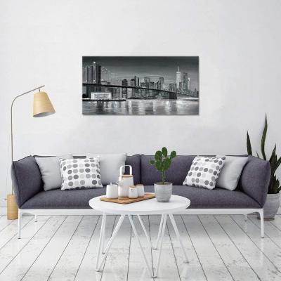 China Newest Design Realistic Landscape Poster Set Handmade Art On Canvas Reproduction Oil Paintings for sale