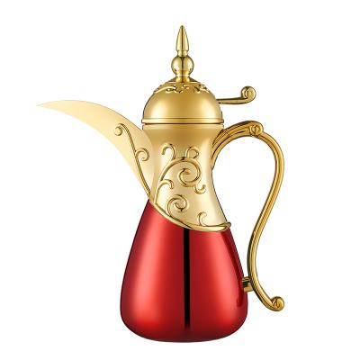 China PORTABLE Premium Quality Middle Eastern Style Stainless Steel Coffee Pot for sale