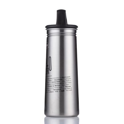 China Environmental Friendly Appearance Food Grade Stainless Steel Perfect Sports Water Bottle For Camping for sale