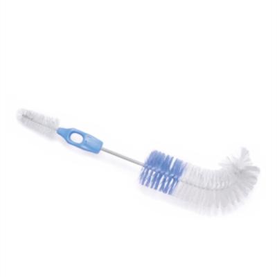 China Durable Bending Brush Head Baby Bottle Reading Brush Small Hand Brush For Cleaning Bottles for sale