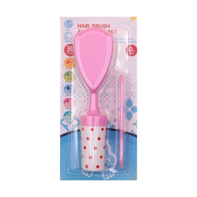 China 2022 Sustainable Hot Selling Amazon Baby Hair Brush Baby Comb Set Baby Care BPA Free Product for sale