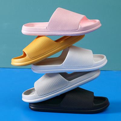 China Non-slip Beach Sandal Summer Shoes Breathable Quick-drying Bedroom Bathroom Slippers Thickened Single Slipper for sale