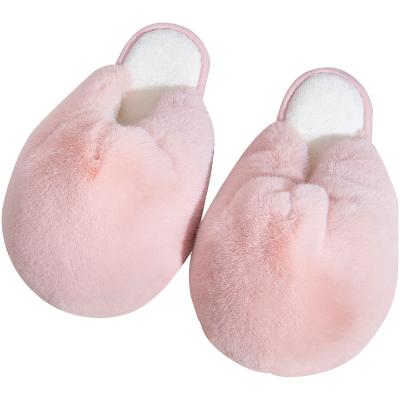 China Warm-keeping Luxury Outdoor Ladies Slippers Soft Warm Women's Slippers Female Faux Fur Sandals For Women for sale