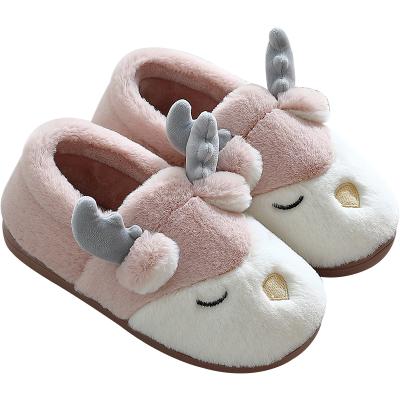 China Women's Winter Slippers Home Slippers Bedroom Slippers Warm Fashion Trend Cartoon Sheep Soft Non-Slip Winter Indoor Couples Floor Shoes for sale