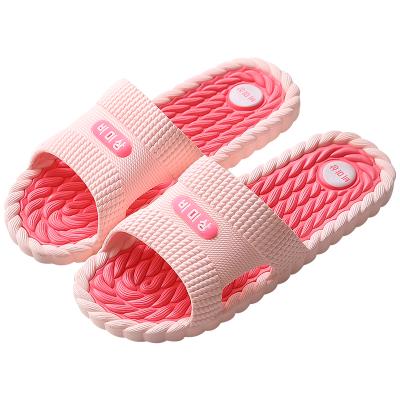 China Breathable Summer Breathable Women Massage Soles Slippers Ease Slippers Couple Soft Slippers Men Beach Non-Slip Sandals Bathroom Shoes for sale